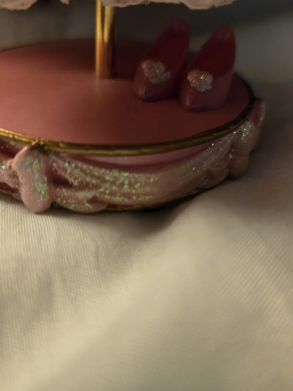 DISNEY Parks Sleeping Beauty Aurora Pink Photo Memo Holder 2005 WDW